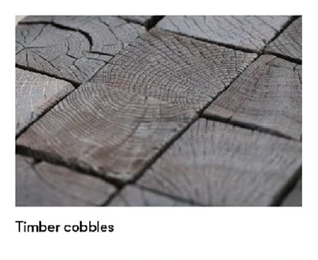 Timber cobbles reference card.